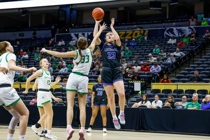 Lutheran St. Charles Smithville girls basketball March 13 2024 Nate Latsch 26939